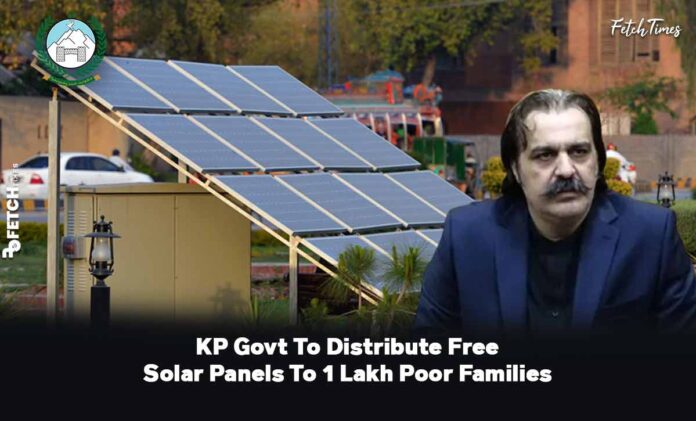 KP Govt To Distribute Free Solar Panels To 1 Lakh Poor Families